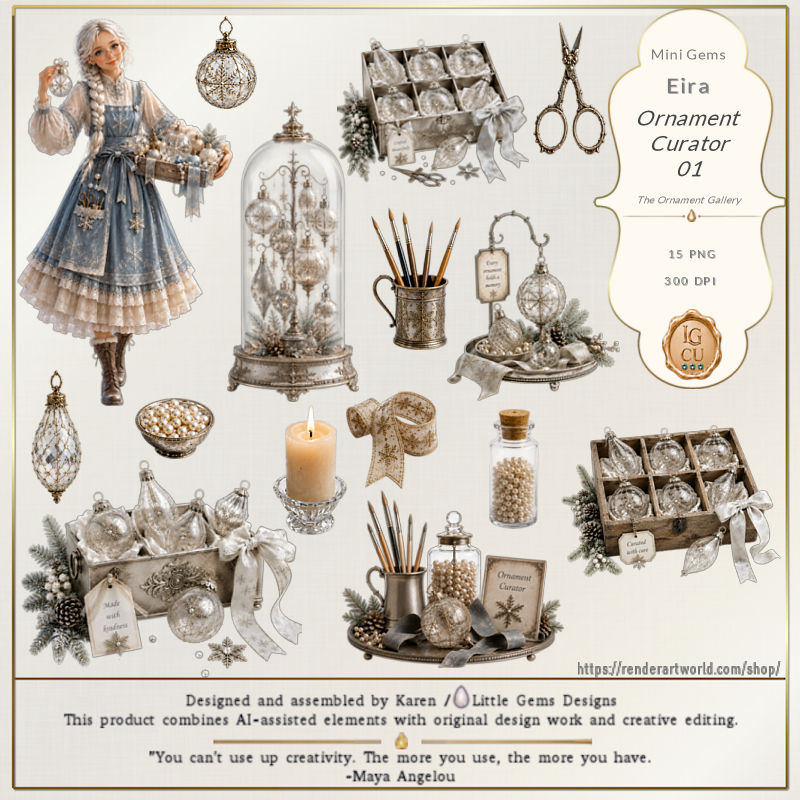 (image for) Mini Gems | CU | Eira | Ornament Curator 01
